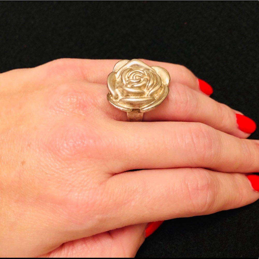 Solid Sterling Silver Ring - image 1